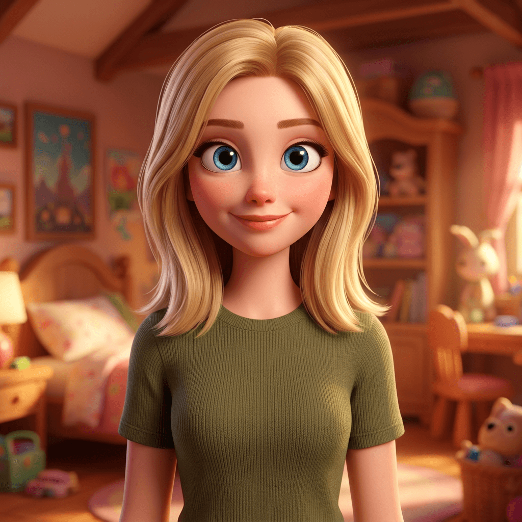 3D Pixar Character