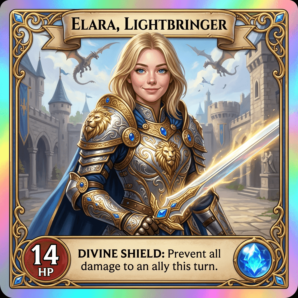 Fantasy Trading Card