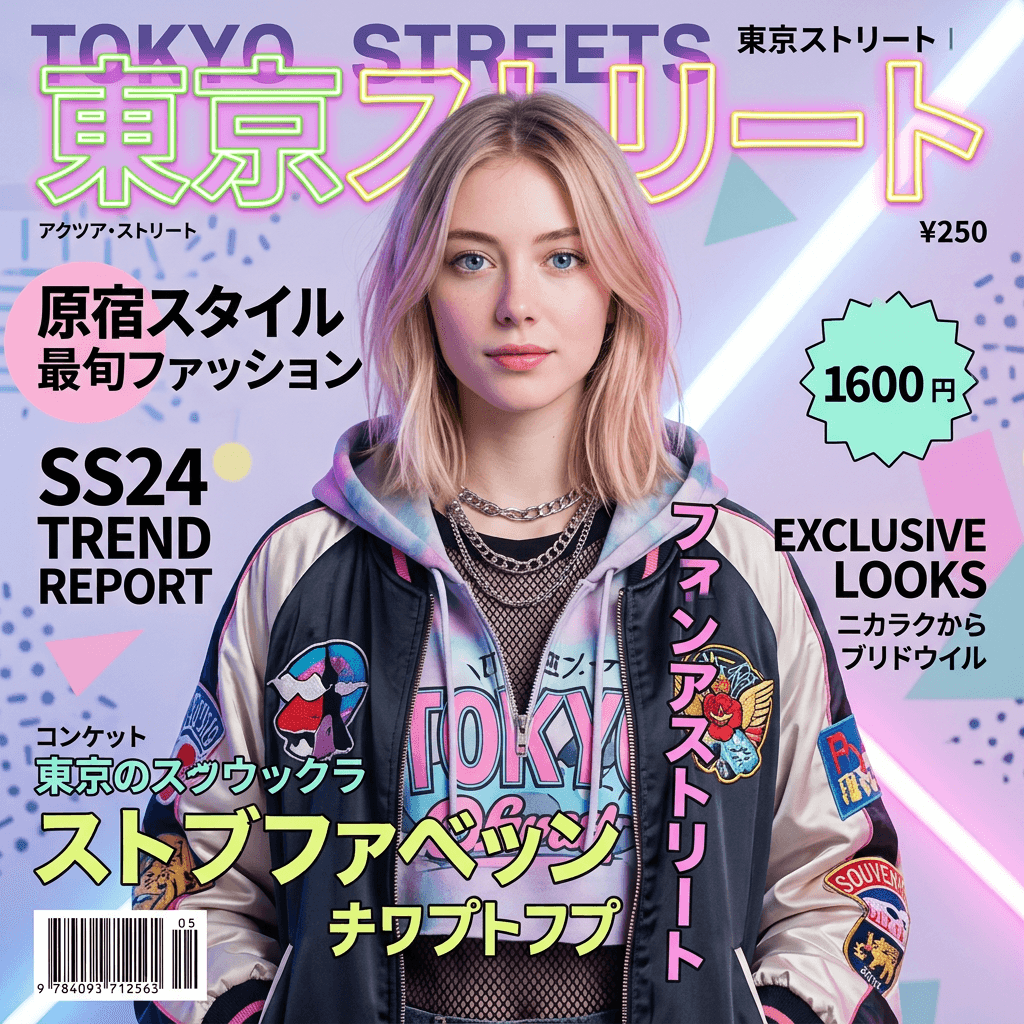 Japanese Magazine Cover