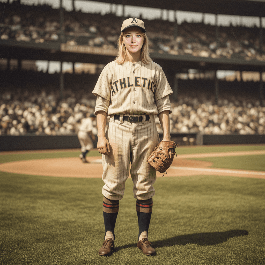 Baseball Player Vintage